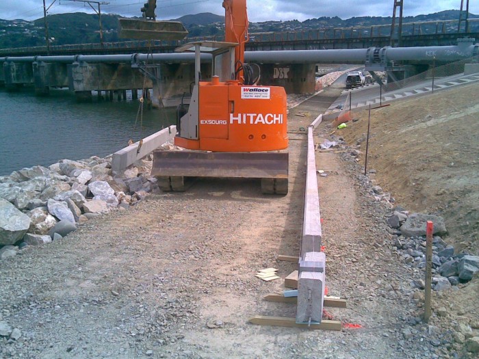 Hutt River Flood Protection Ava to Ewen - Ava Rail Bridge Restrengthening